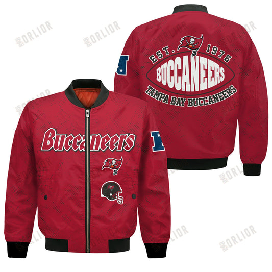 Tampa Bay Buccaneers Football Team 2024 - 25 Continue Writing The Dream Bomber Jacket