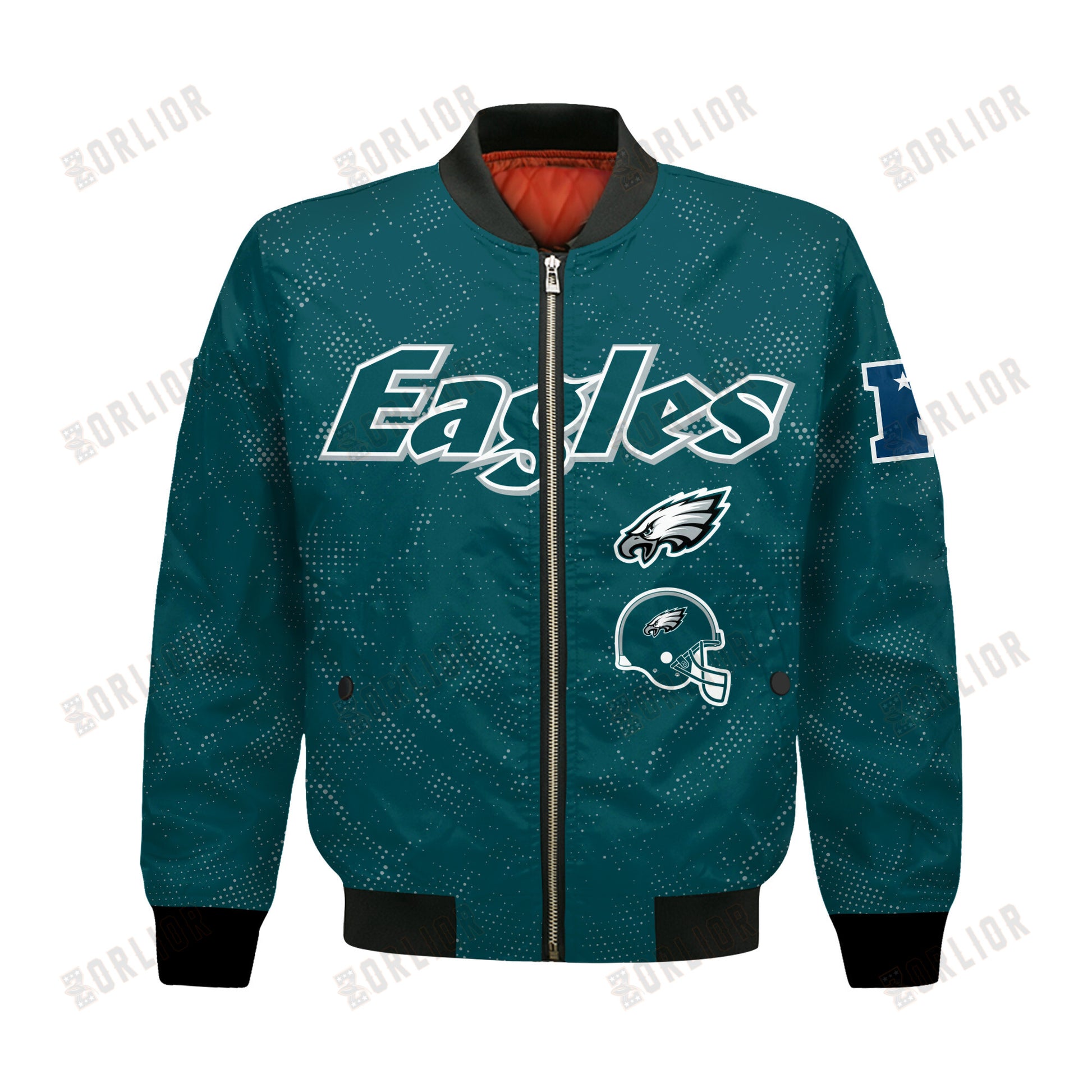 Philadelphia Eagles Football Team 2024 - 25 Continue Writing The Dream Bomber Jacket