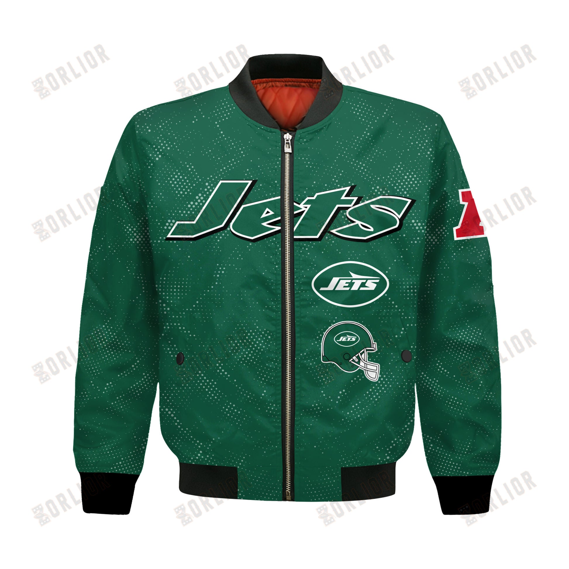New York Jets Football Team 2024 - 25 Continue Writing The Dream Bomber Jacket