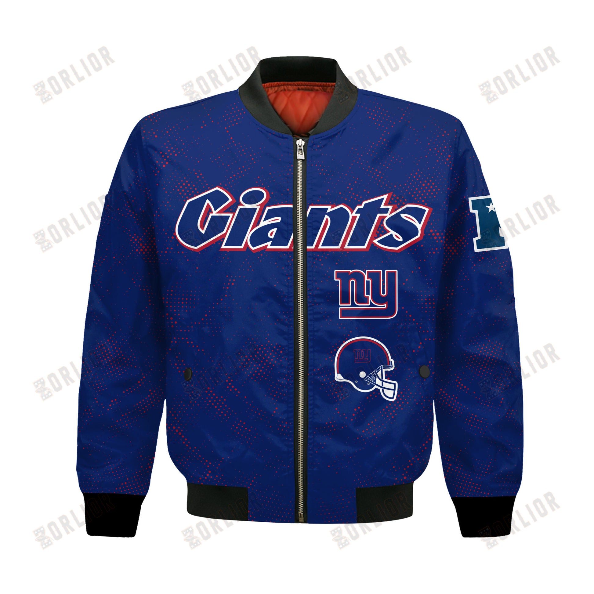 New York Giants Football Team 2024 - 25 Continue Writing The Dream Bomber Jacket