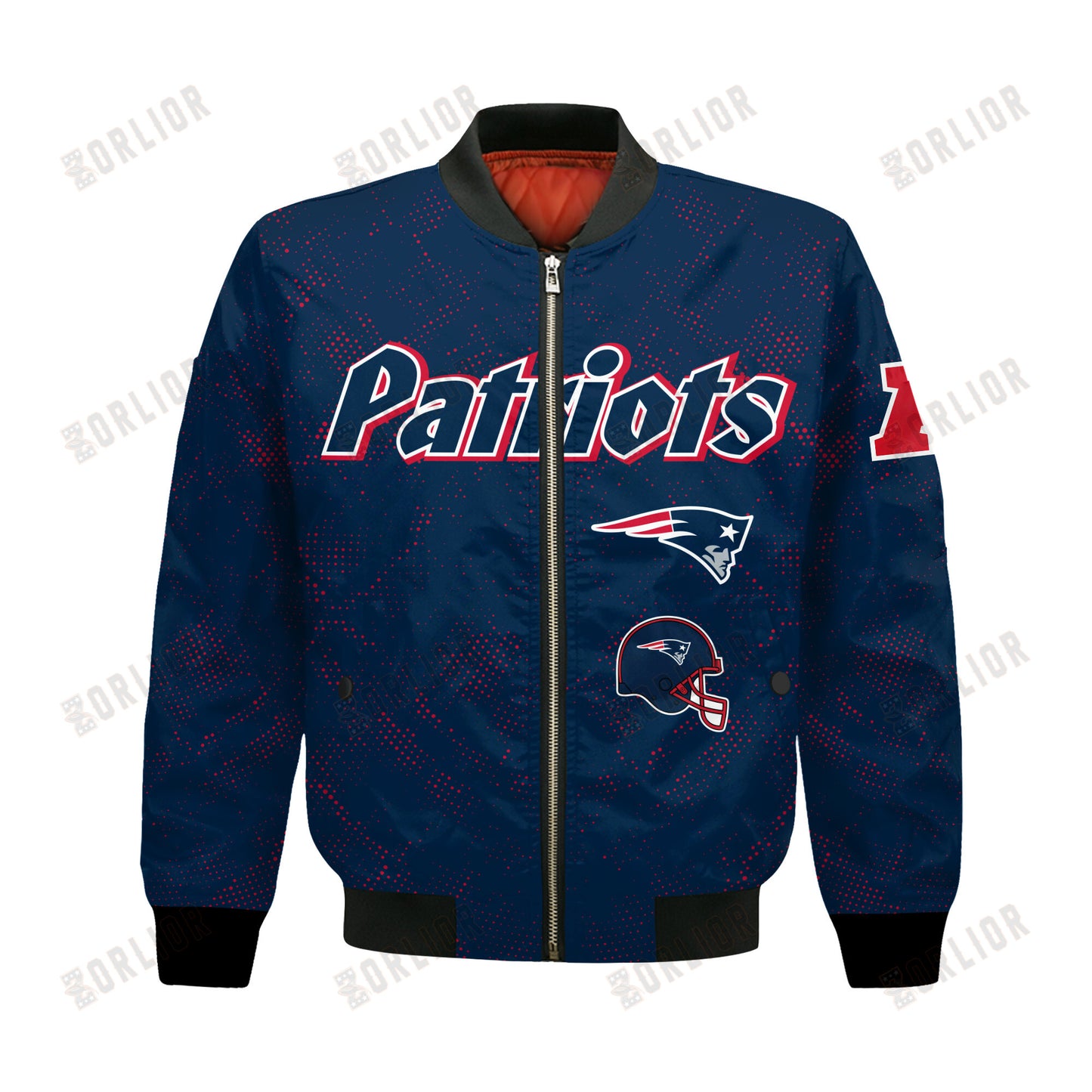 New England Patriots Football Team 2024 - 25 Continue Writing The Dream Bomber Jacket