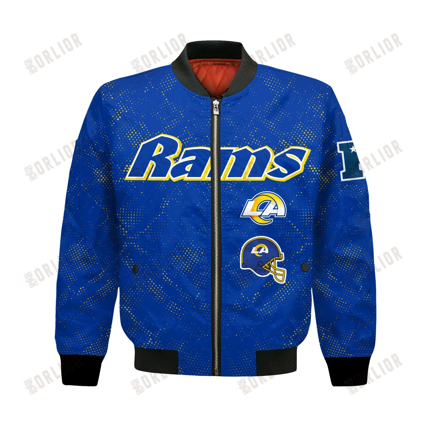 Los Angeles Rams Football Team 2024 - 25 Continue Writing The Dream Bomber Jacket