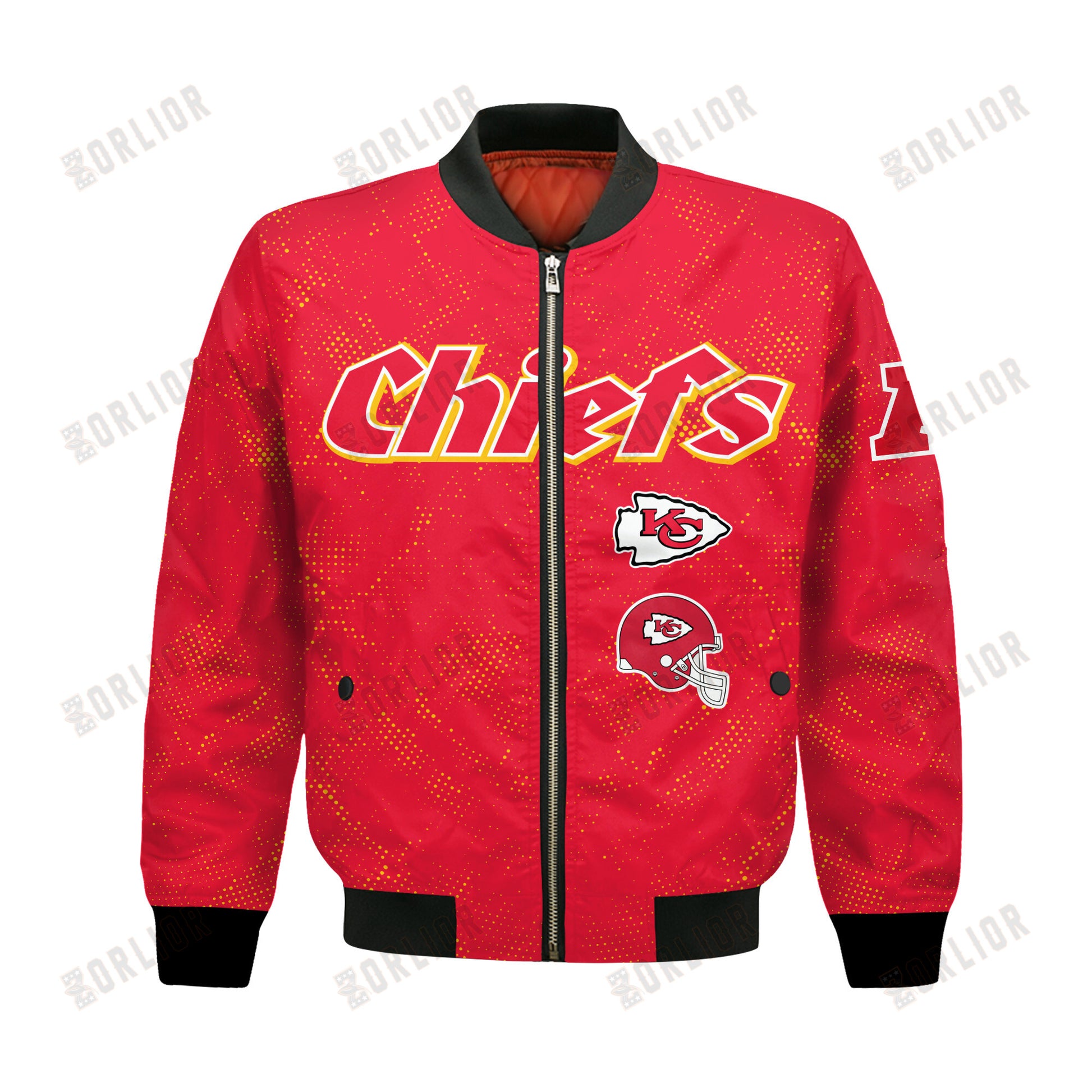 Kansas City Chiefs Football Team 2024 - 25 Continue Writing The Dream Bomber Jacket