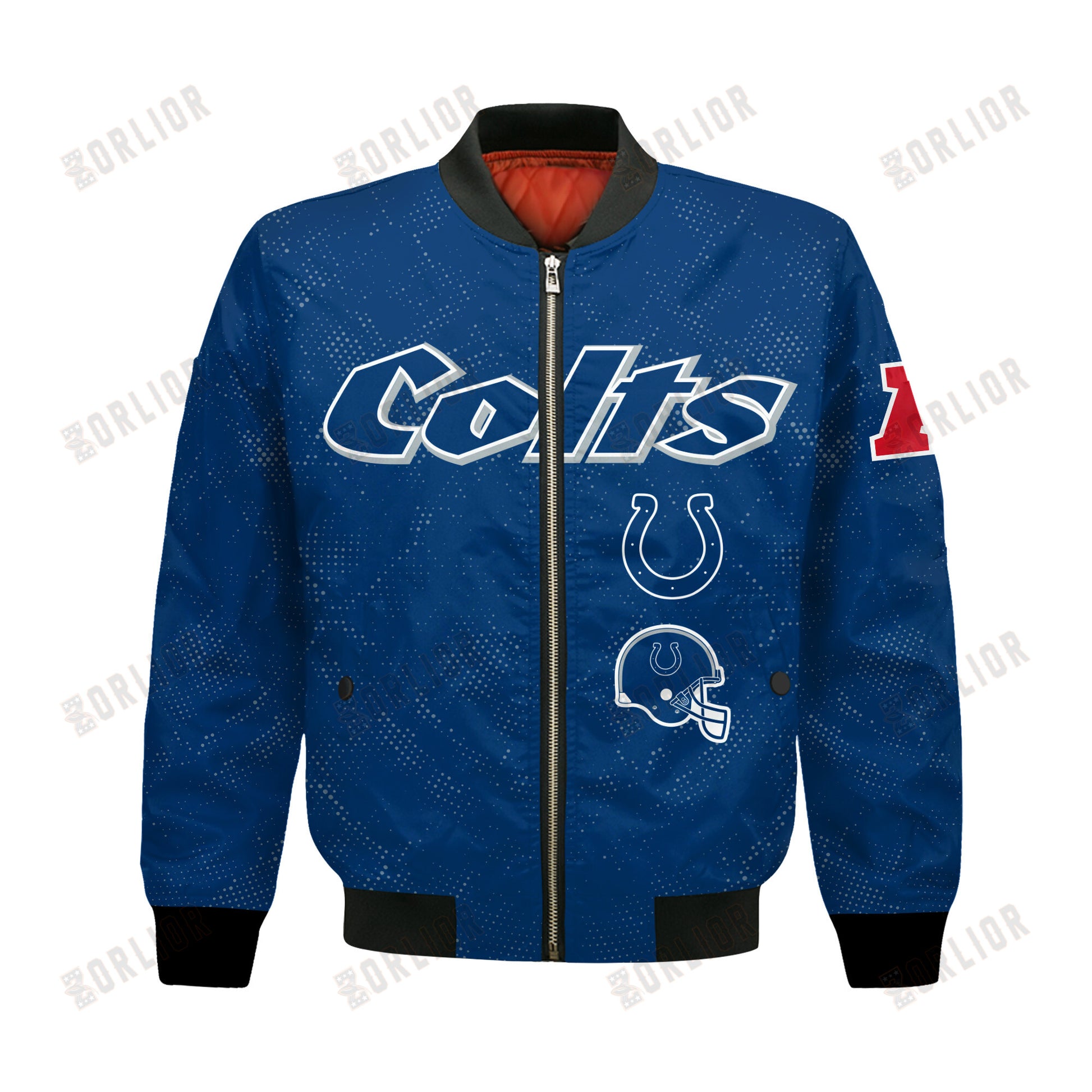 Indianapolis Colts Football Team 2024 - 25 Continue Writing The Dream Bomber Jacket