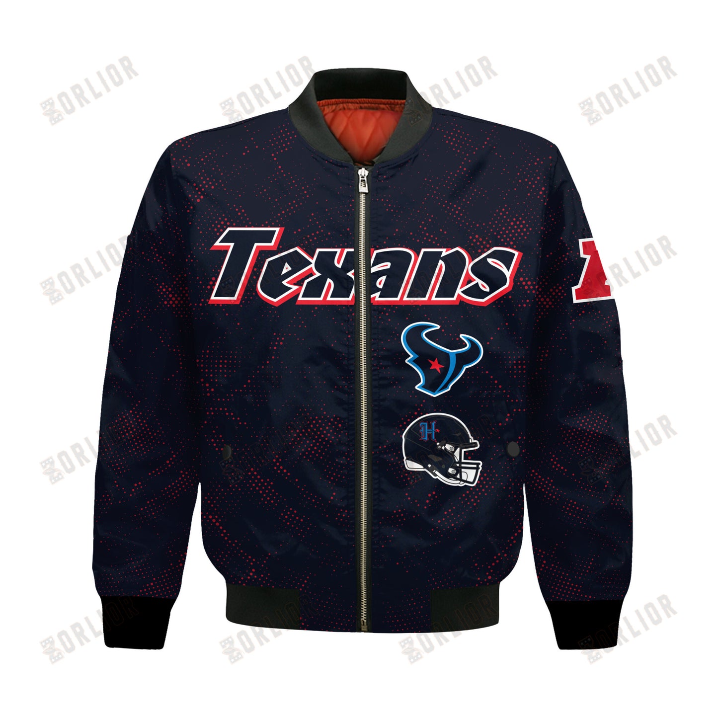 Houston Texans Football Team 2024 - 25 Continue Writing The Dream Bomber Jacket