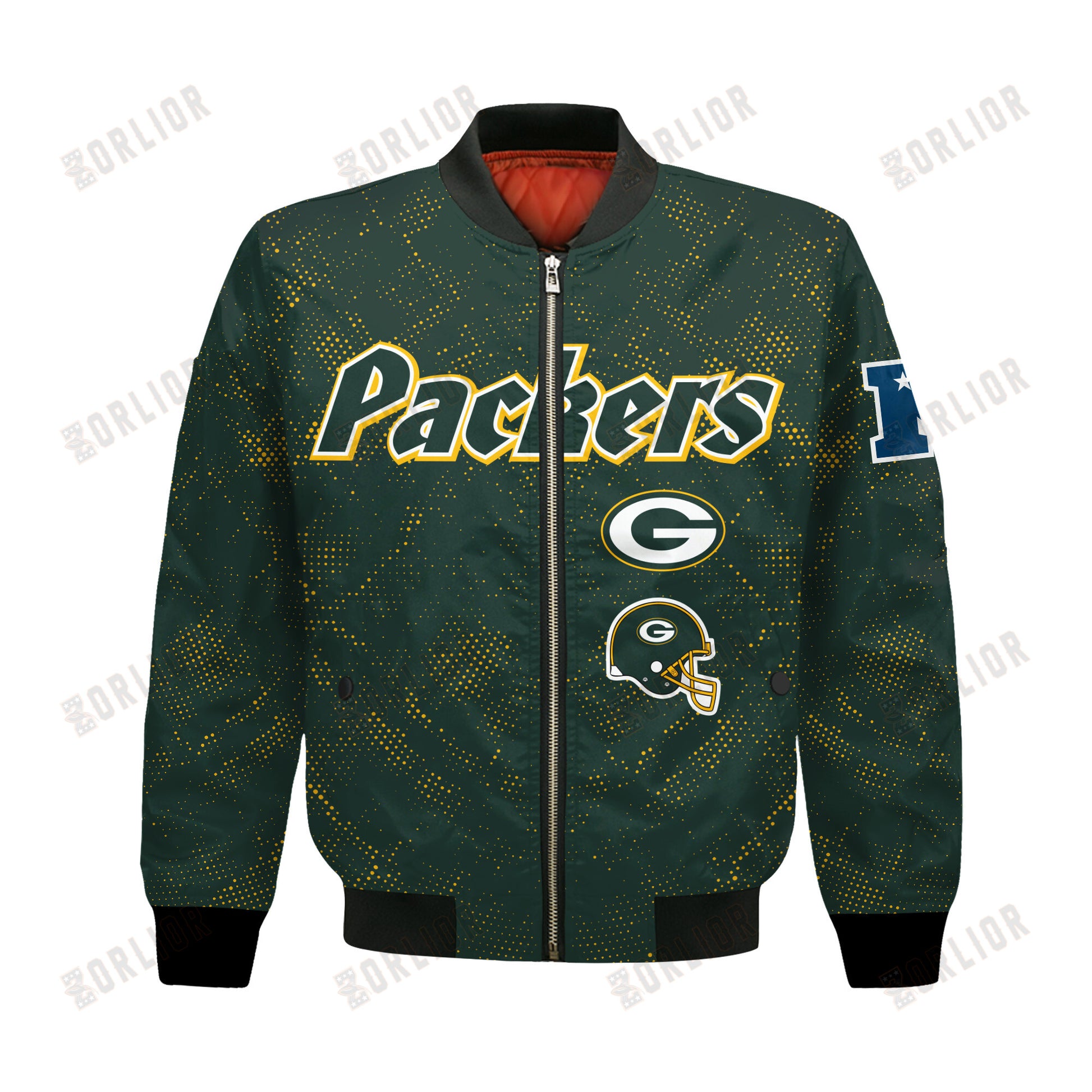 Green Bay Packers Football Team 2024 - 25 Continue Writing The Dream Bomber Jacket