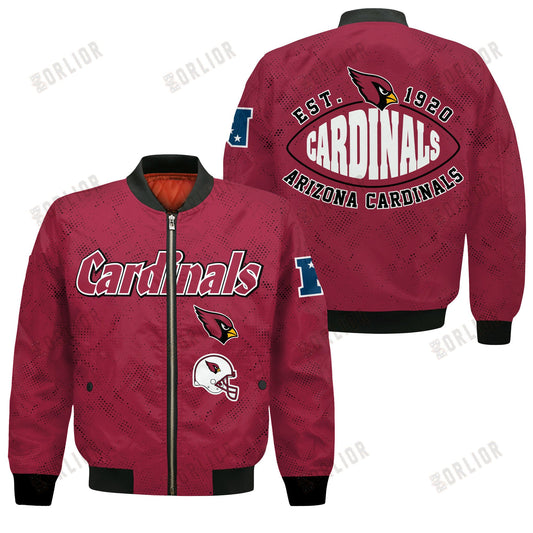 Arizona Cardinals Football Team 2024 - 25 Continue Writing The Dream Bomber Jacket
