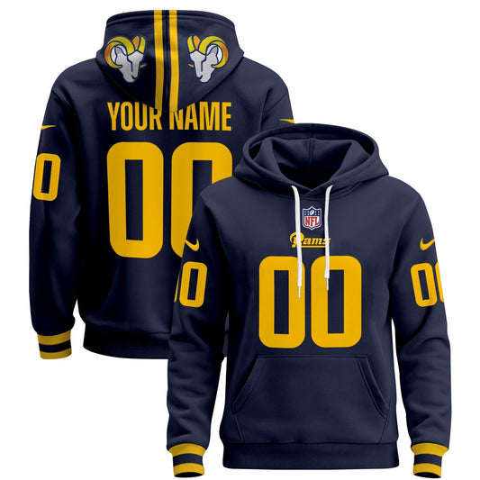Los Angeles Rams 2024 Custom Pullover Hoodie