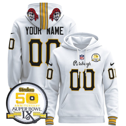 Pittsburgh Steelers 2024 Custom Pullover Hoodie V3