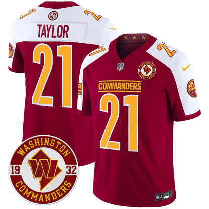 Washington Commanders 2024 Vapor Limited Jersey - Est. 1932 Patch - All Stitched