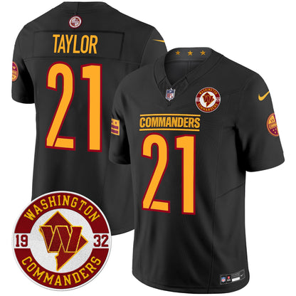 Washington Commanders 2024 Vapor Limited Jersey - Est. 1932 Patch - All Stitched