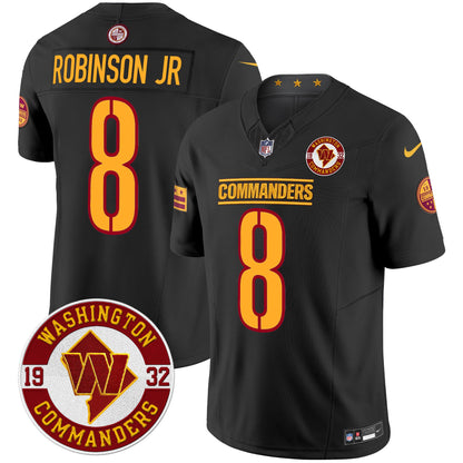 Washington Commanders 2024 Vapor Limited Jersey - Est. 1932 Patch - All Stitched