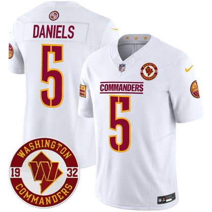 Washington Commanders 2024 Vapor Limited Jersey - Est. 1932 Patch - All Stitched