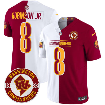 Washington Commanders 2024 Vapor Limited Jersey - Est. 1932 Patch - All Stitched