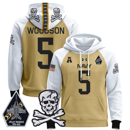 Navy Midshipmen 2024 Pullover Hoodie V2 - Stitched