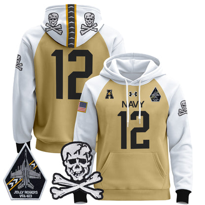 Navy Midshipmen 2024 Pullover Hoodie V2 - Stitched