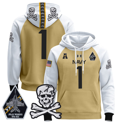 Navy Midshipmen 2024 Pullover Hoodie V2 - Stitched