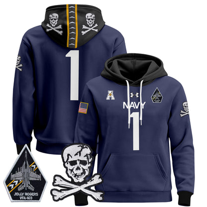 Navy Midshipmen 2024 Pullover Hoodie V2 - Stitched