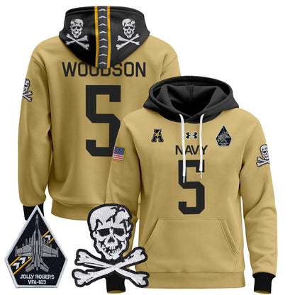 Navy Midshipmen 2024 Pullover Hoodie V2 - Stitched