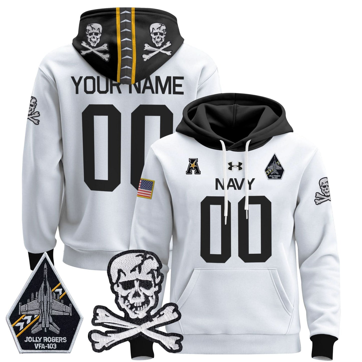NM 2024 Custom Pullover Hoodie V2 - Stitched