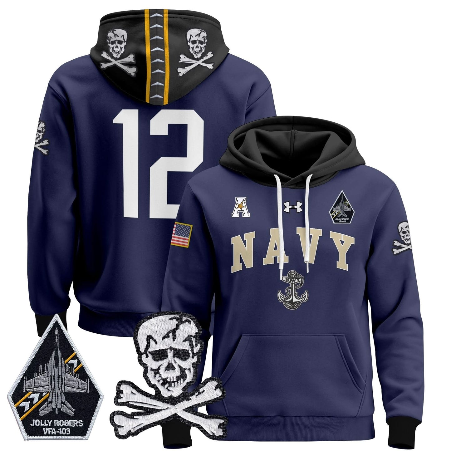 NM 2024 Pullover Hoodie V4 - Stitched