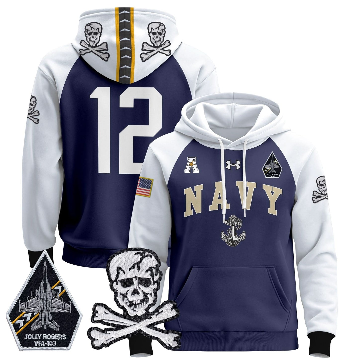 NM 2024 Pullover Hoodie V4 - Stitched