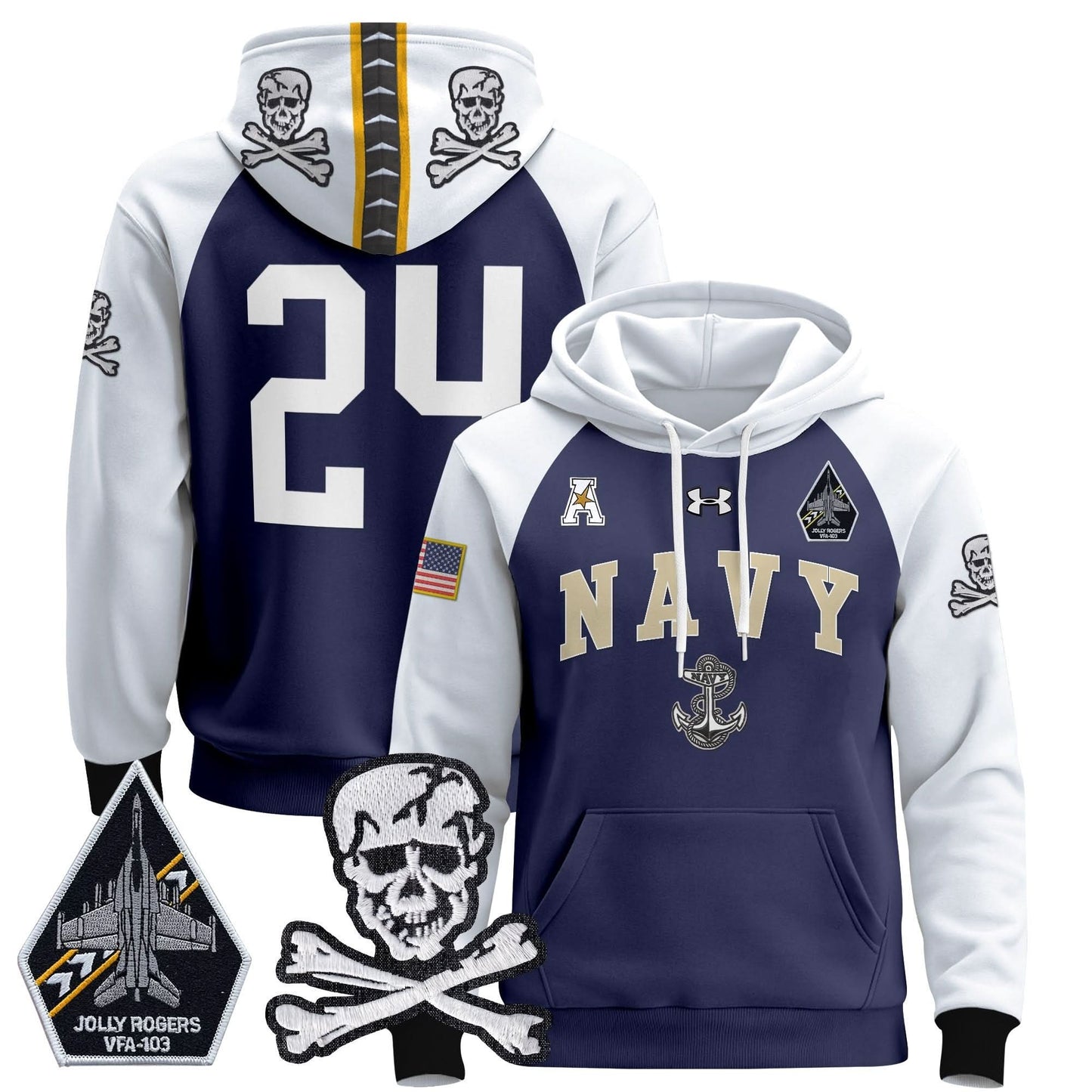 NM 2024 Pullover Hoodie V4 - Stitched