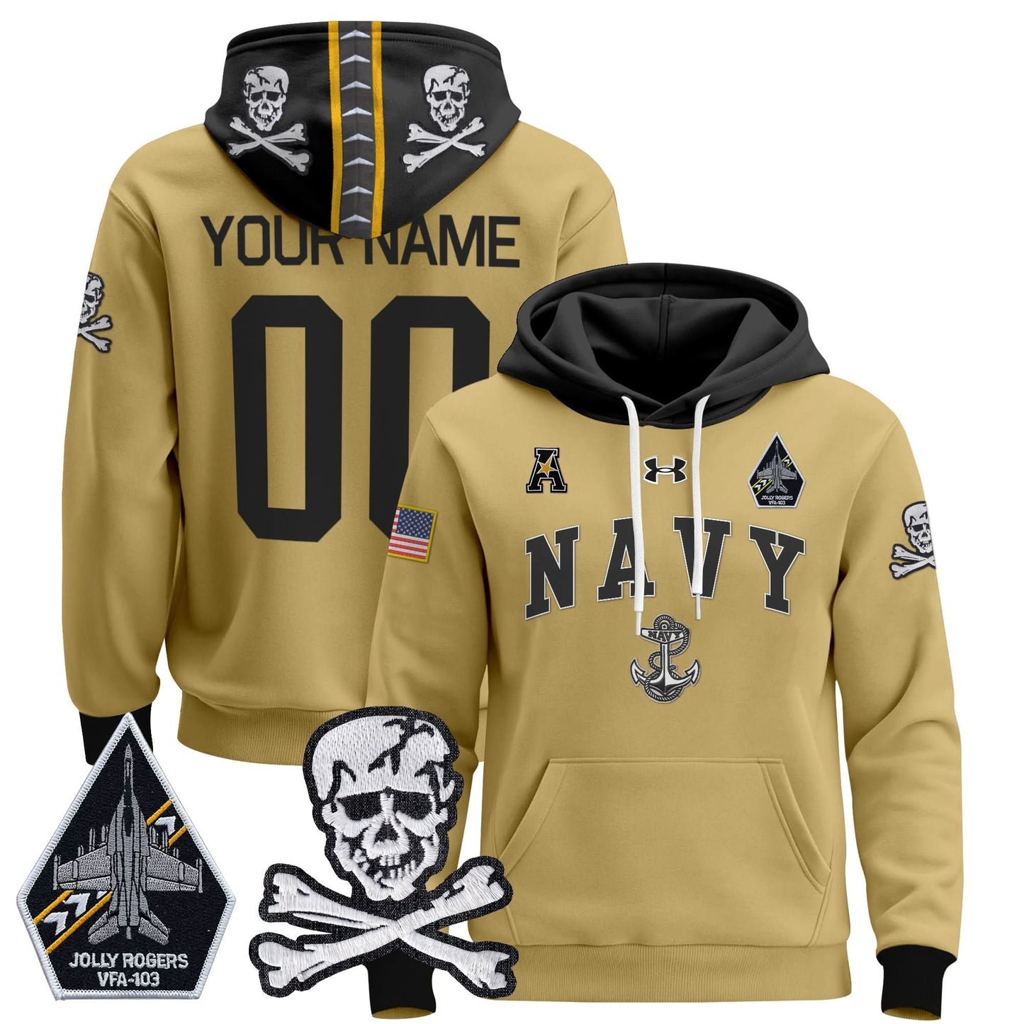 NM 2024 Custom Pullover Hoodie V4 - Stitched
