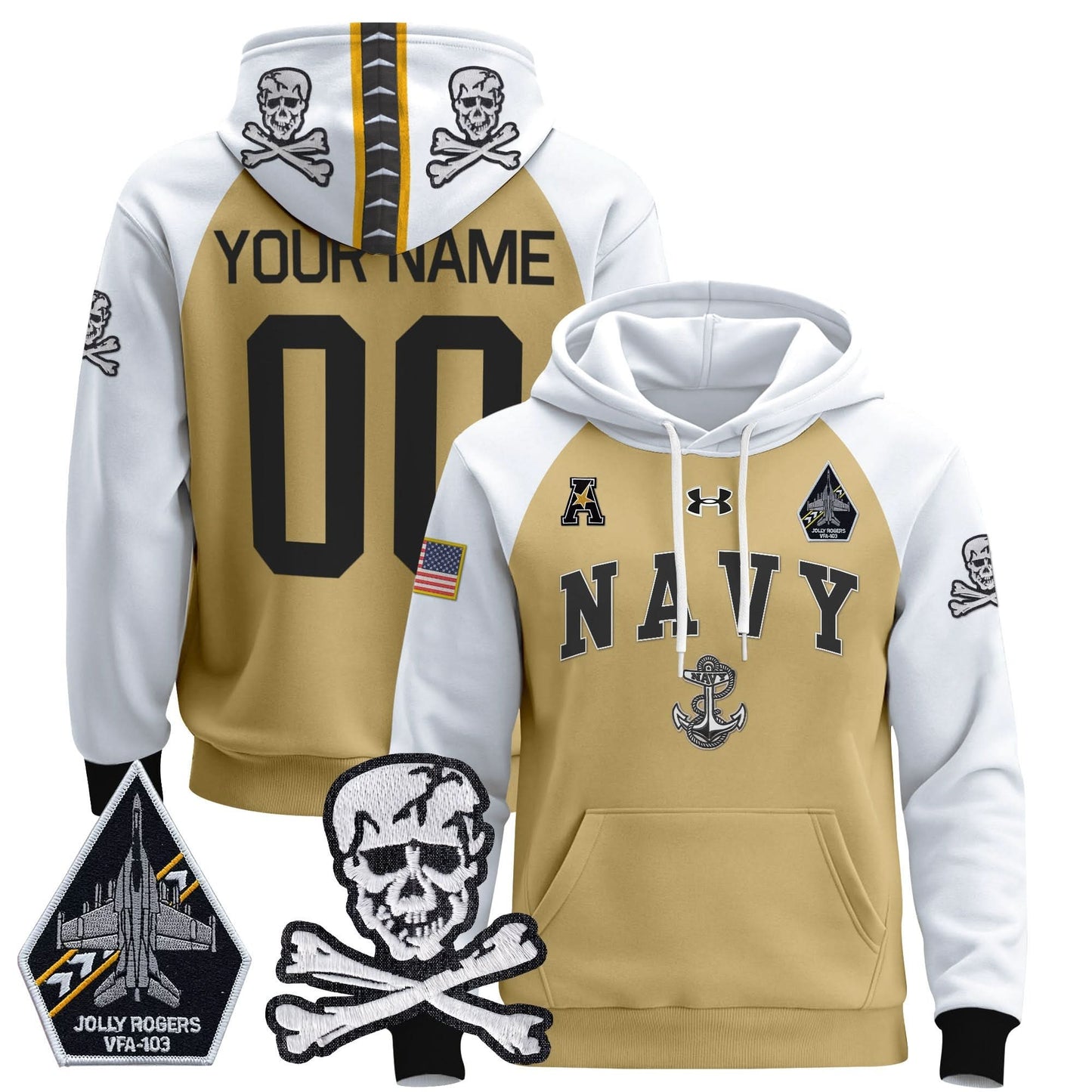 NM 2024 Custom Pullover Hoodie V4 - Stitched