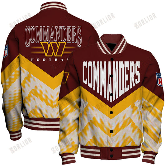 Washington Commanders Football Team 2024 - 25 We Are One Unisex Varsity Jacket
