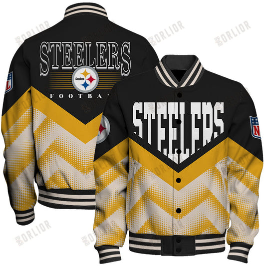 Pittsburgh Steelers Football Team 2024 - 25 We Are One Unisex Varsity Jacket