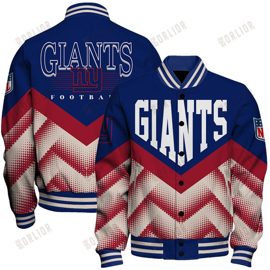 New York Giants Football Team 2024 - 25 We Are One Unisex Varsity Jacket