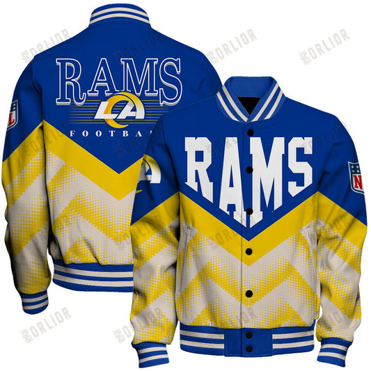 Los Angeles Rams Football Team 2024 - 25 We Are One Unisex Varsity Jacket