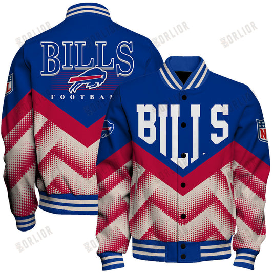 Buffalo Bills Football Team 2024 - 25 We Are One Unisex Varsity Jacket