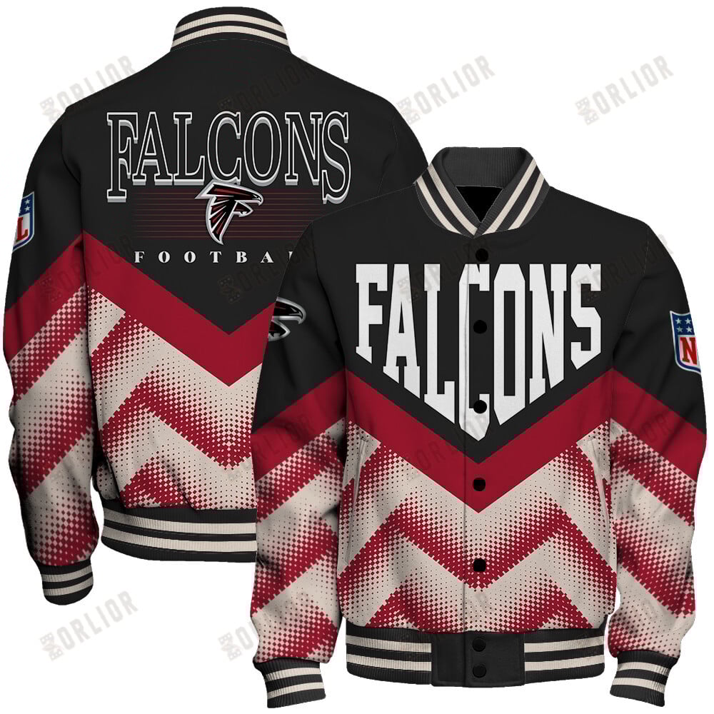 Atlanta Falcons Football Team 2024 - 25 We Are One Unisex Varsity Jacket
