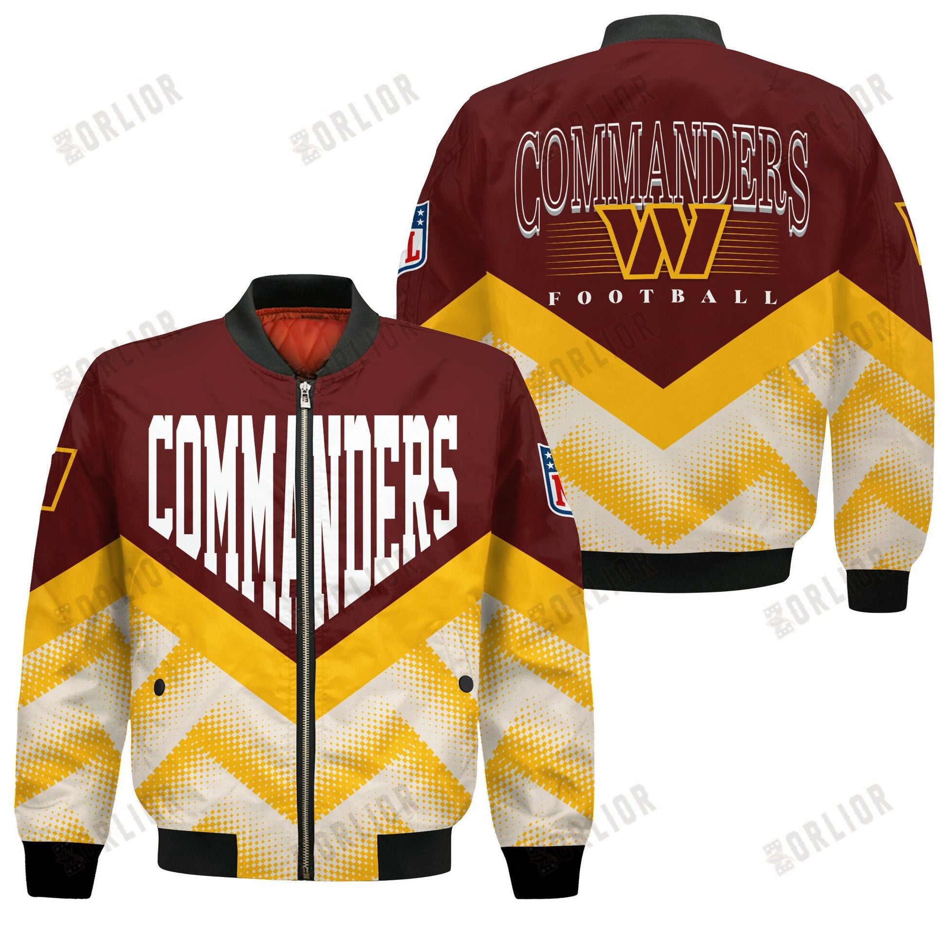 Washington Commanders Football Team 2024 - 25 We Are One Bomber Jacket