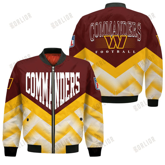 Washington Commanders Football Team 2024 - 25 We Are One Bomber Jacket