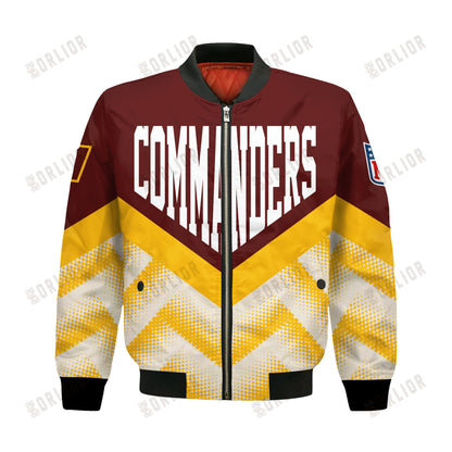 Washington Commanders Football Team 2024 - 25 We Are One Bomber Jacket