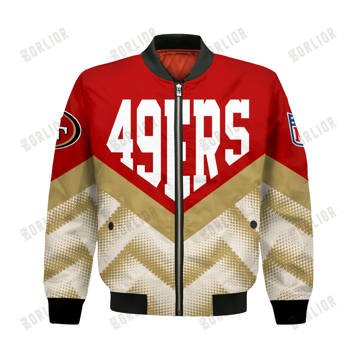San Francisco 49ers Football Team 2024 - 25 We Are One Bomber Jacket