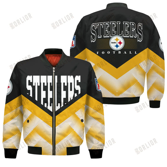 Pittsburgh Steelers Football Team 2024 - 25 We Are One Bomber Jacket