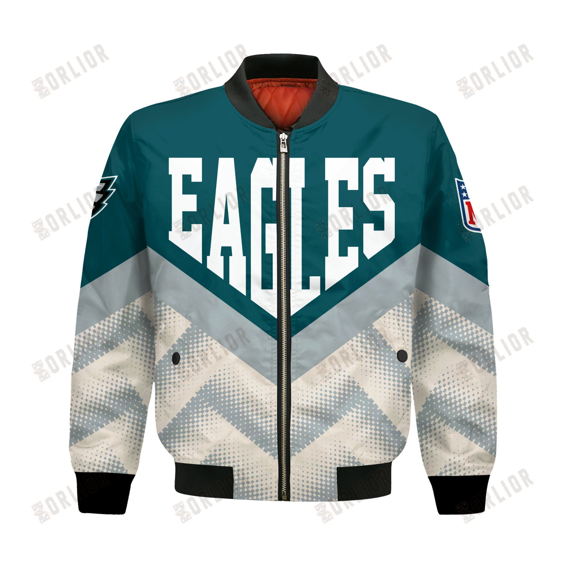 Philadelphia Eagles Football Team 2024 - 25 We Are One Bomber Jacket