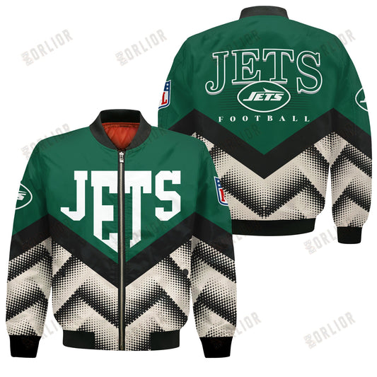 New York Jets Football Team 2024 - 25 We Are One Bomber Jacket