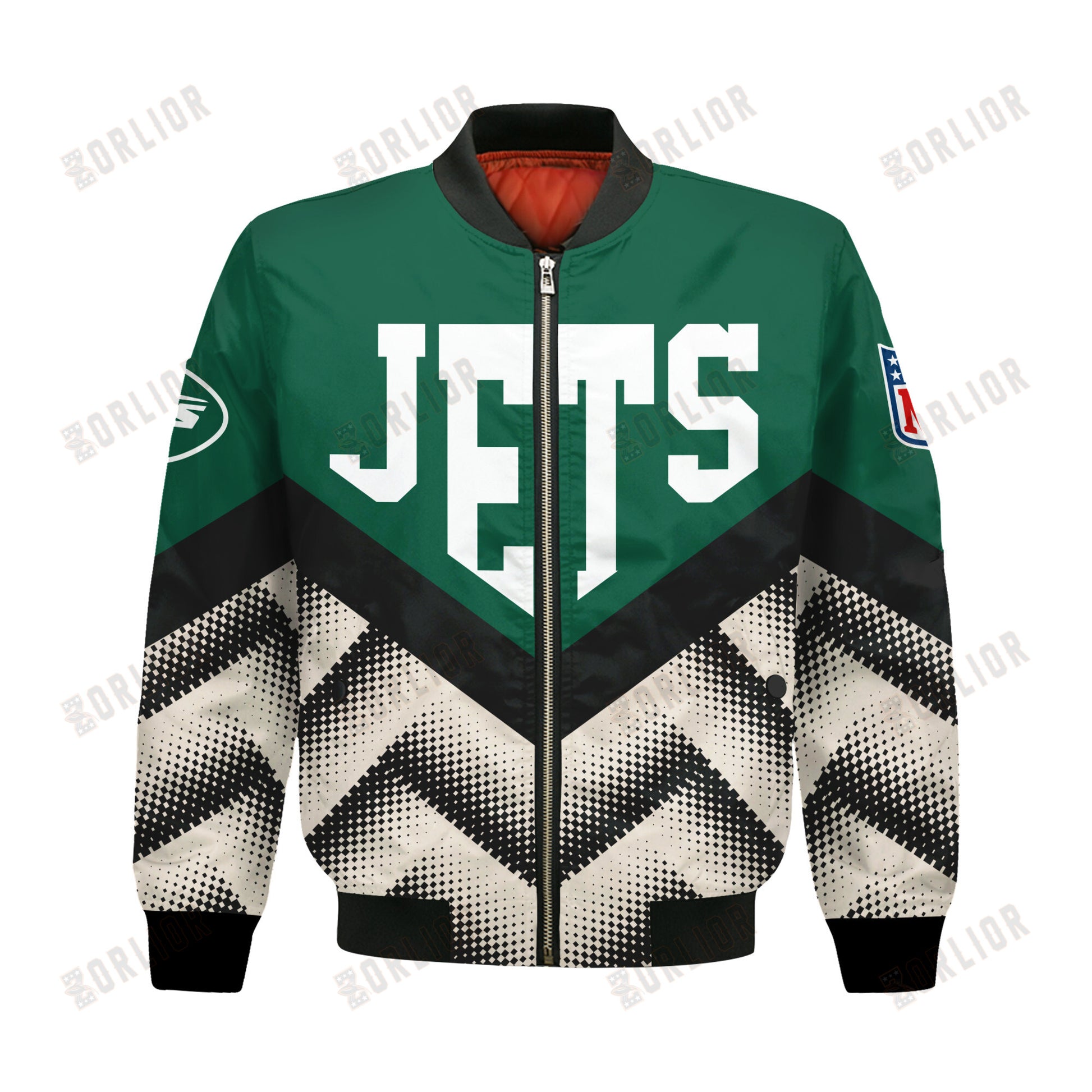 New York Jets Football Team 2024 - 25 We Are One Bomber Jacket