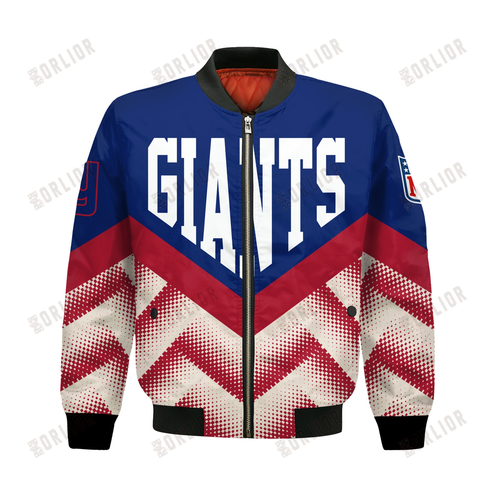 New York Giants Football Team 2024 - 25 We Are One Bomber Jacket