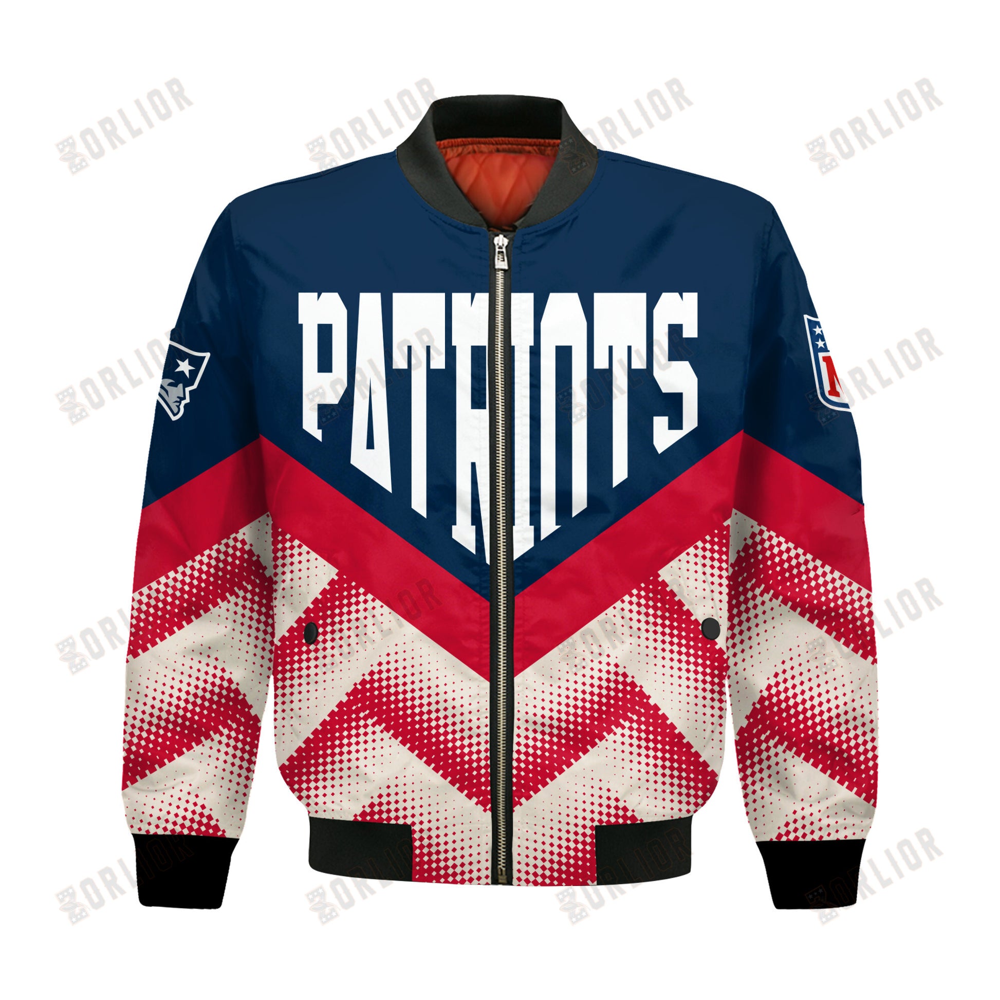 New England Patriots Football Team 2024 - 25 We Are One Bomber Jacket