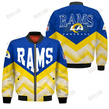 Los Angeles Rams Football Team 2024 - 25 We Are One Bomber Jacket