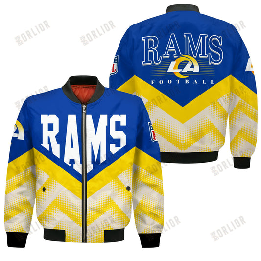 Los Angeles Rams Football Team 2024 - 25 We Are One Bomber Jacket