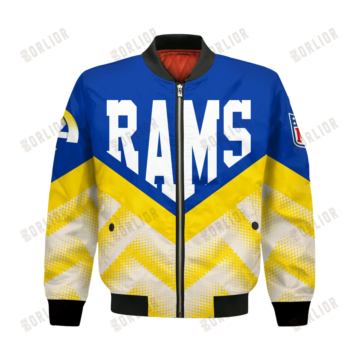Los Angeles Rams Football Team 2024 - 25 We Are One Bomber Jacket