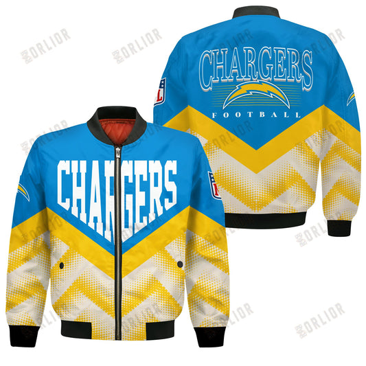 Los Angeles Chargers Football Team 2024 - 25 We Are One Bomber Jacket
