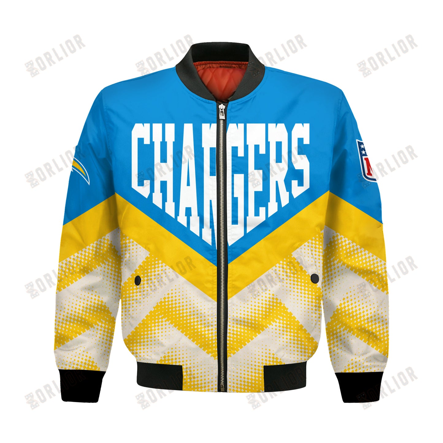 Los Angeles Chargers Football Team 2024 - 25 We Are One Bomber Jacket